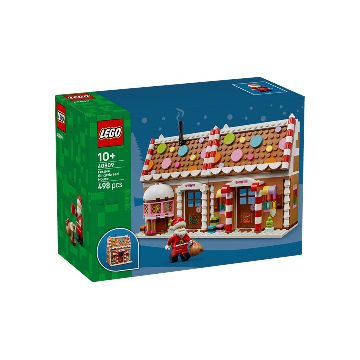 LEGO 40809 SEASONS & OCCASIONS - Casa di pan di zenzero festiva