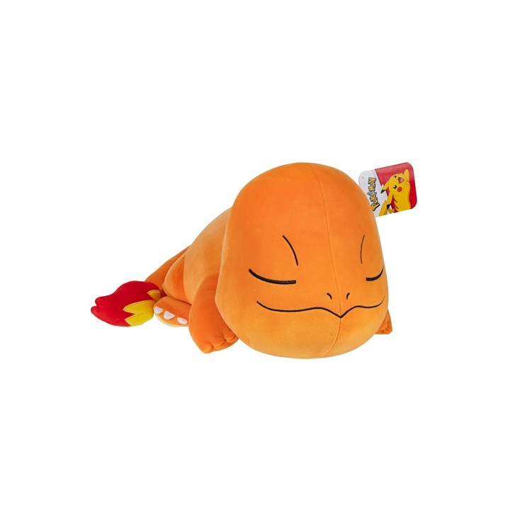 JAZWARES Peluche: Pokemon - Sleeping Charmander 45cm