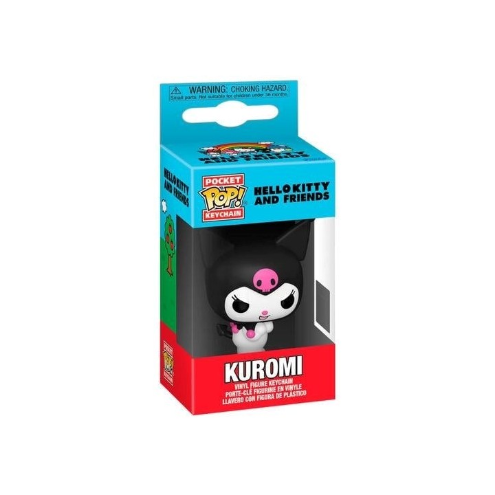 FUNKO POP Keychain Sanrio: Hello Kitty and Friends - Kuromi