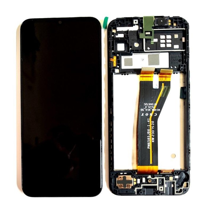 TOUCHSCREEN + DISPLAY LCD DISPLAY COMPLETO + FRAME PER SAMSUNG GALAXY.