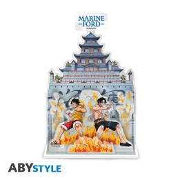 ABYSTYLE ONE PIECE - Acryl Figure 2D Diorama: "Marineford"