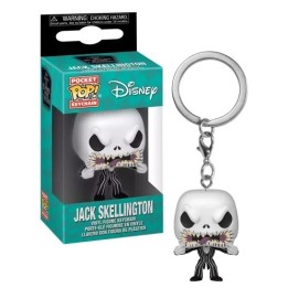 FUNKO POP Keychain Disney: Nightmare Before Christmas - Jack Skellington (Scary Face)