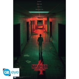 ABYSTYLE STRANGER THINGS 4 - Poster grande: "Laboratori di Hawkins" (91.5x61)