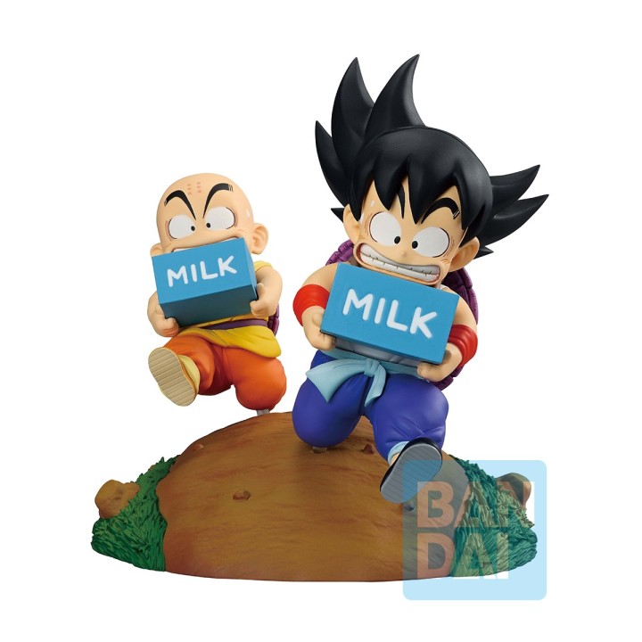 BANPRESTO 69060 - Ichibansho Figure Son Goku & Krillin (Fantastic Adventure 2)