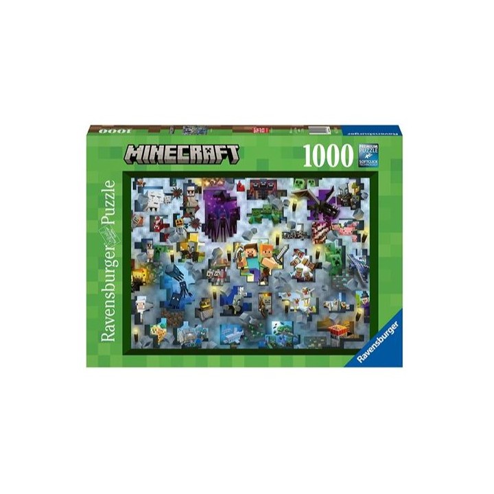 RAVENSBURGER Minecraft Mobs Puzzle 1000 pezzi