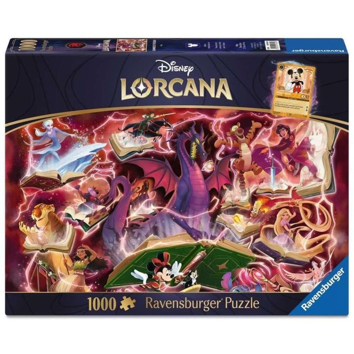 RAVENSBURGER LORCANA Glimmers of the Realm : Ruby 1000 pz