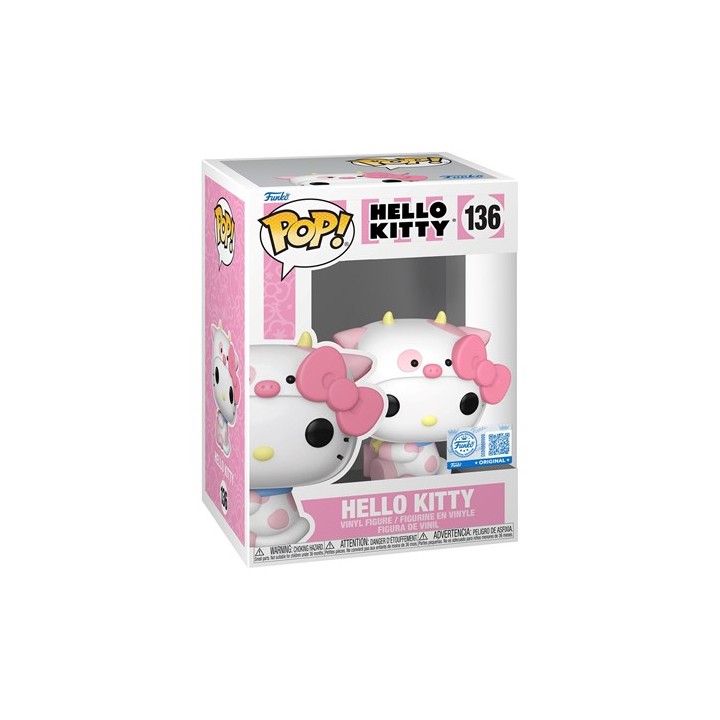 FUNKO POP Sanrio: Hello Kitty - 136 Hello Kitty In Cow (Exclusive) 9 cm
