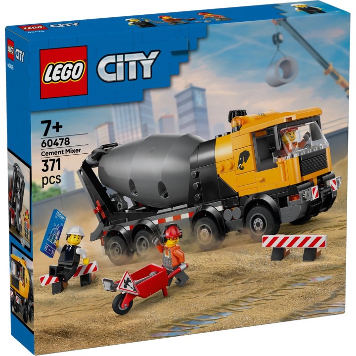 LEGO 60478 City - Betoniera