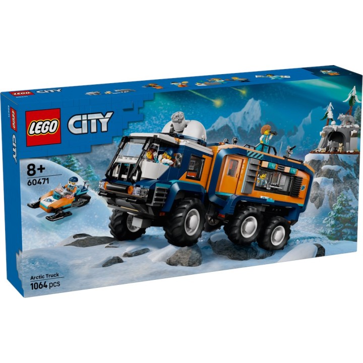 LEGO 60471 CITY - Grande camion artico con laboratorio