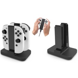 NACON Ricarica per 2 joycon e 1 controller Switch 2