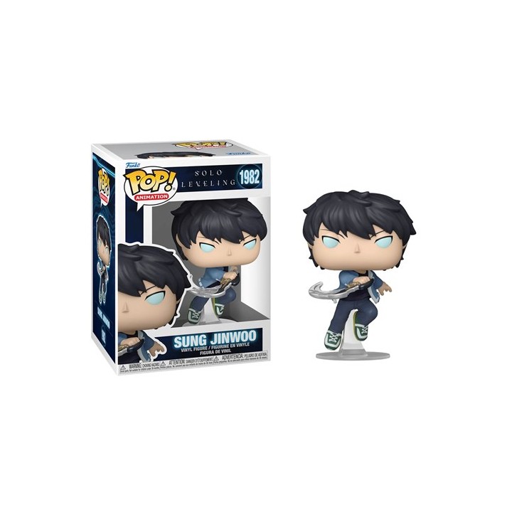 FUNKO POP Animation: Solo Leveling- Sung Jinwoo w/Chase 9 cm