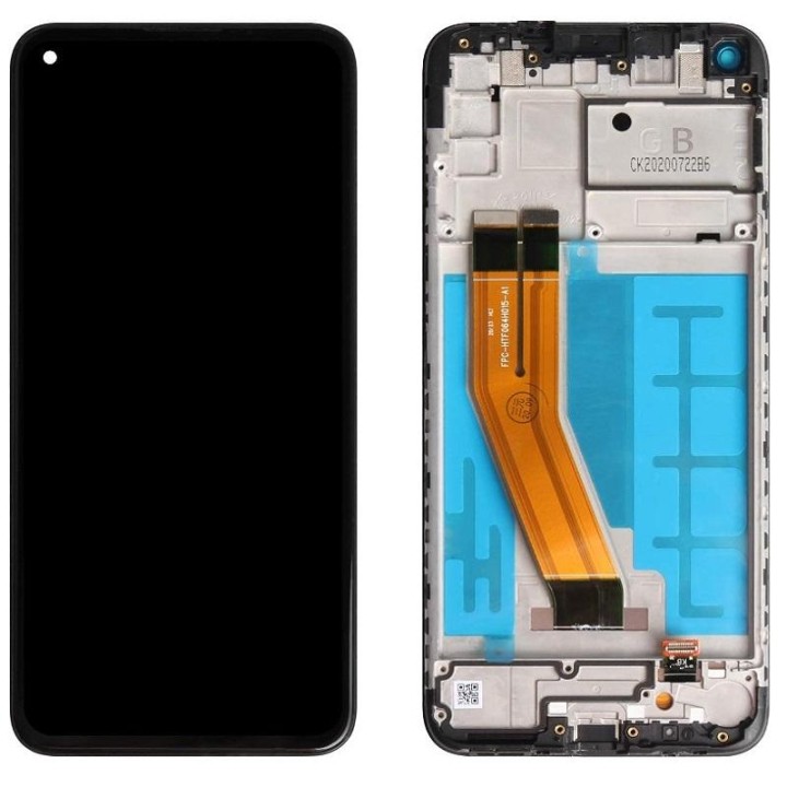 DISPLAY LCD + TOUCHSCREEN DISPLAY COMPLETO + FRAME PER SAMSUNG GALAXY.