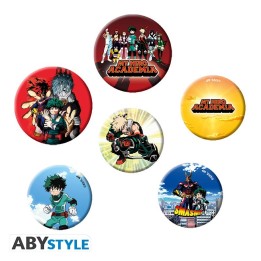 ABYSTYLE MY HERO ACADEMIA - Set 6 Spille: Mix
