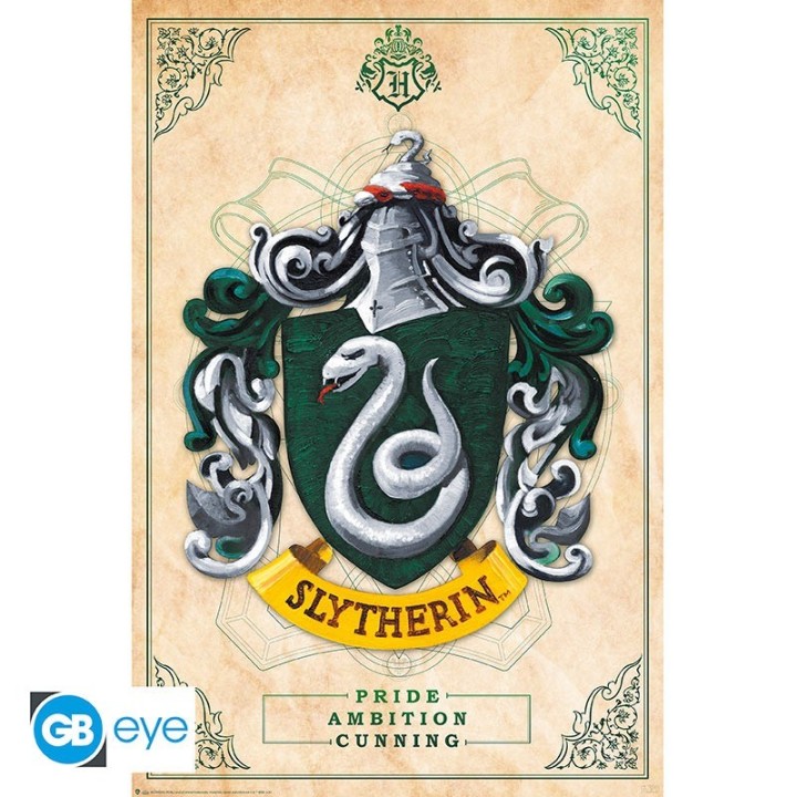 ABYSTYLE HARRY POTTER - POSTER " Serpeverde " (91.5x61Cm)