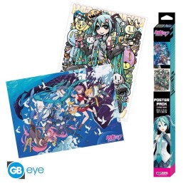 ABYSTYLE HATSUNE MIKU - Set 2 Poster: "Series 2" (52x38)