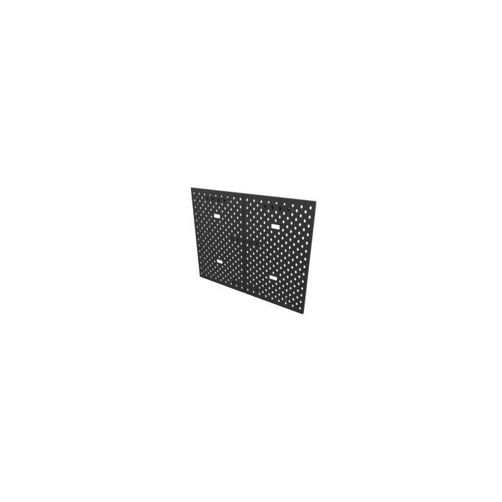 DEZCTOP ACC. D-BOARD NERO PER MONTAGGIO A PARETE 36x1x58cm
