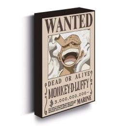 PYRAMID One Piece - Poster Luminoso: Luffy Gear 5 Wanted 40x30