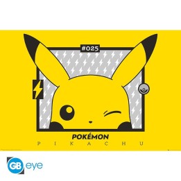 ABYSTYLE POKEMON - Poster grande: "Pikachu Wink" (91.5x61)