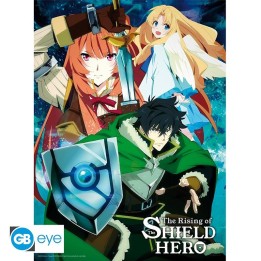 ABYSTYLE THE SHIELD HERO - Poster 52x38 : "Naofumi’s Party"