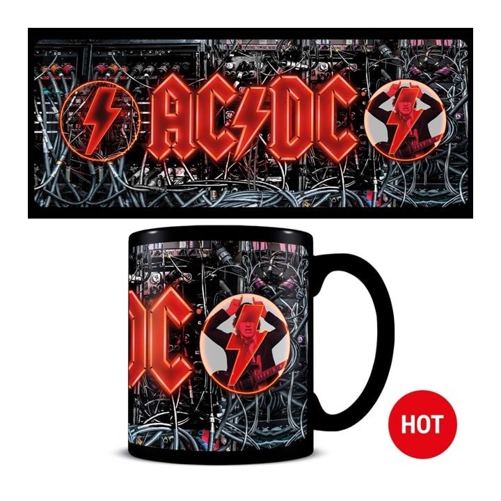 PYRAMID AC/DC (POWER UP) HEAT CHANGING MUG