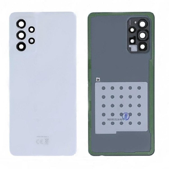COVER POSTERIORE PER SAMSUNG GALAXY A72 A725F / A72 5G A726B BIANCO