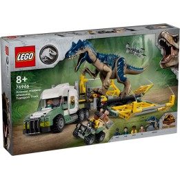 LEGO 76966 Missione dinosauro: camion di trasporto dell’allosauro