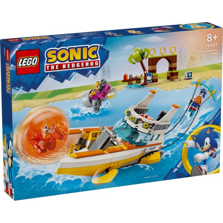 LEGO 76997 SONIC THE HEDGEHOG - L’aeroscafo delle avventure di Tails
