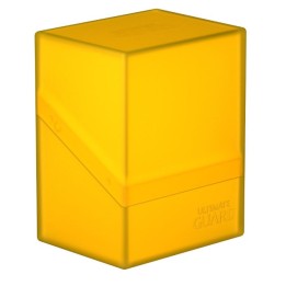 ULTIMATE GUARD Boulder Deck Case 80+ Standard Size Amber