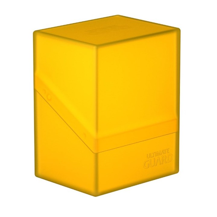 ULTIMATE GUARD Boulder Deck Case 80+ Standard Size Amber