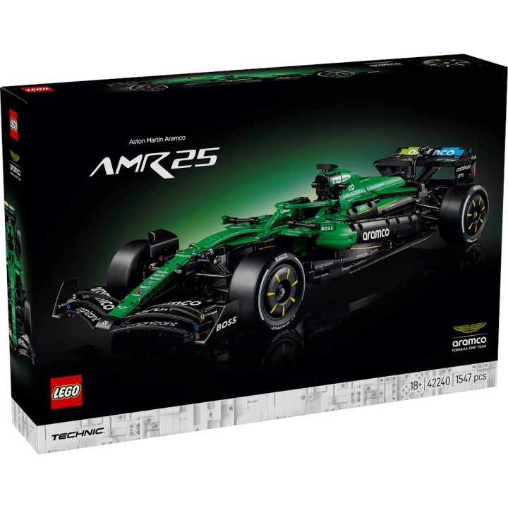 LEGO 42240 TECHNIC - Aston Martin Aramco AMR25 F1 Car