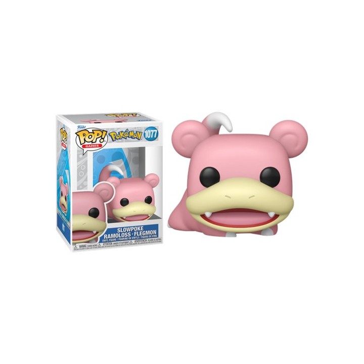 FUNKO POKEMON - POP Games N° 1077 - Slowpoke 9 cm
