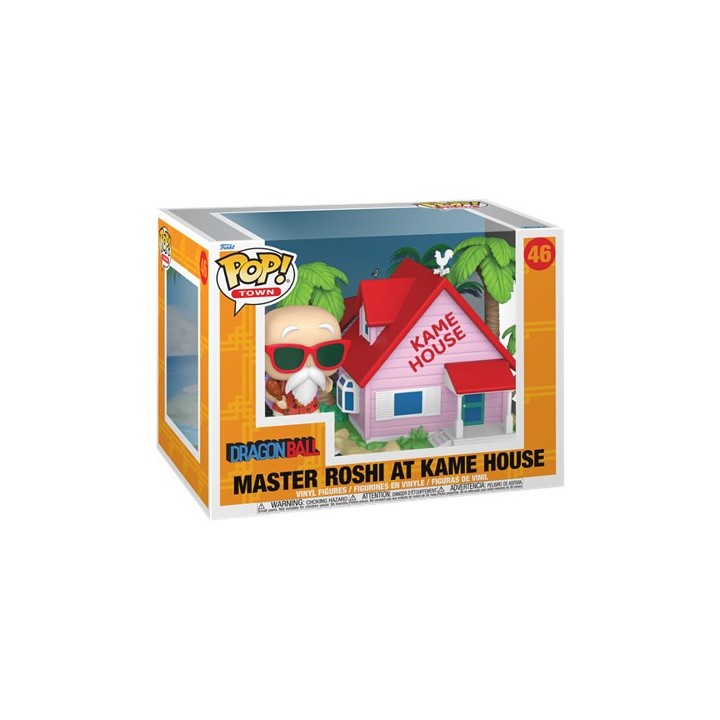 FUNKO POP Town: Dragon Ball- Kame House w/Master Roshi