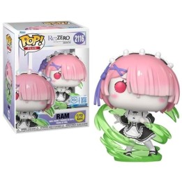 FUNKO POP Plus Re:Zero - 2216 Ram (Wind Magic) (Exclusive) 9 cm