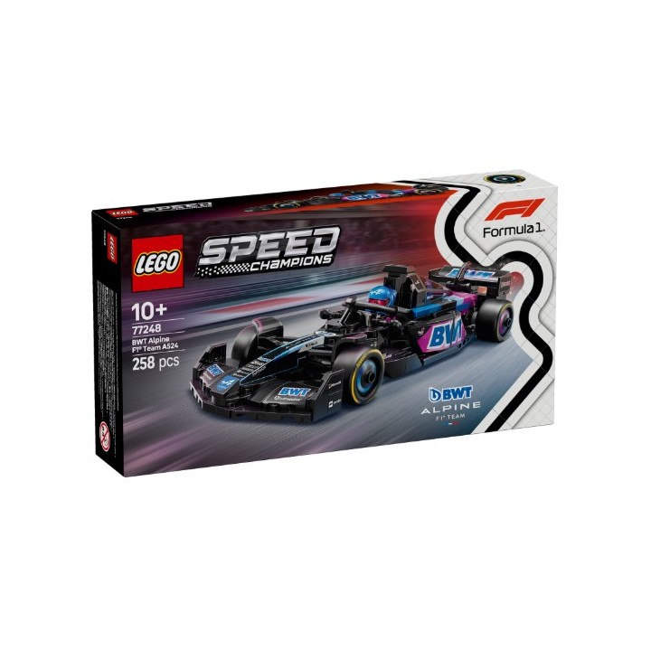 LEGO 77248 SPEED CHAMPIONS - Auto da corsa BWT Alpine F1 Team A524