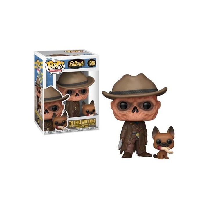 FUNKO POP&Buddy:Fallout–Ghoul & CX404 9 cm