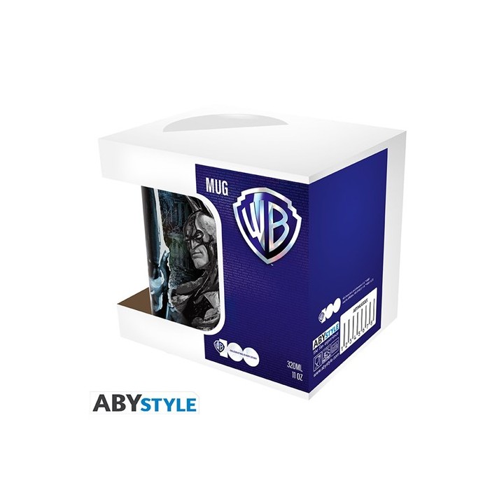 ABYSTYLE DC COMICS - Tazza 320 ml : " patch Batman - Warner 100th"