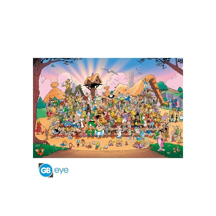 ABYSTYLE ASTERIX - Poster grande: "Family Portrait" (91.5x61)