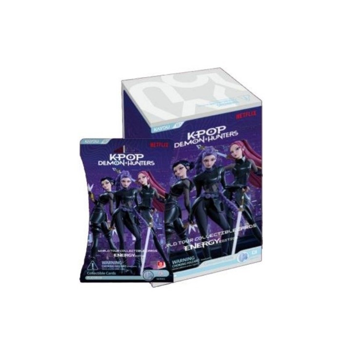 K-Pop Demon Hunters Kayou Collectible Cards - Energy Edition Box (12..