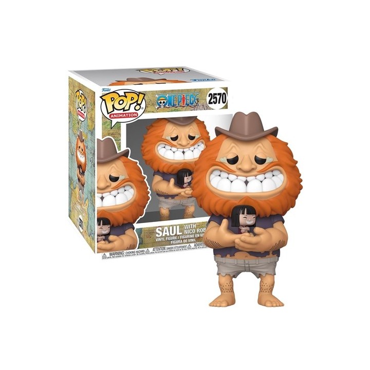 FUNKO POP Super Animation: One Piece - 2570 Saul with Nico Robin