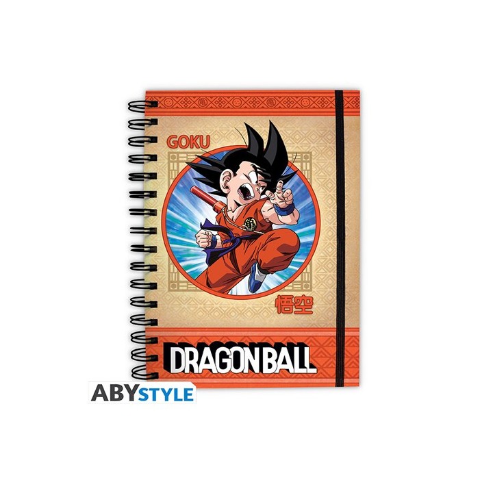 ABYSTYLE DRAGON BALL - Notebook A5 Spiral "Goku"