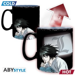 ABYSTYLE DEATH NOTE - Tazza termosensibile 460 ml: "Kira & L"