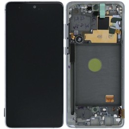 TOUCHSCREEN + DISPLAY LCD DISPLAY COMPLETO + FRAME PER SAMSUNG GALAXY.