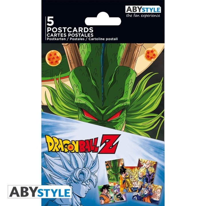 ABYSTYLE DRAGON BALL - DBZ Set Cartoline 1 x5 (14,8x10,5)