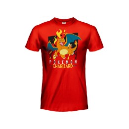 T-Shirt Pokemon - Charizard Red 12/13