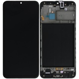 TOUCHSCREEN + DISPLAY LCD DISPLAY COMPLETO + FRAME PER SAMSUNG GALAXY.
