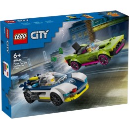 LEGO 60415 Inseguimento della macchina da corsa