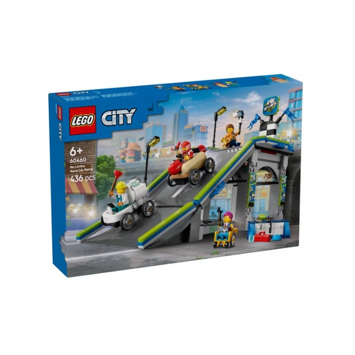LEGO 60460 Nessun limite: gara sulla pista a rampe