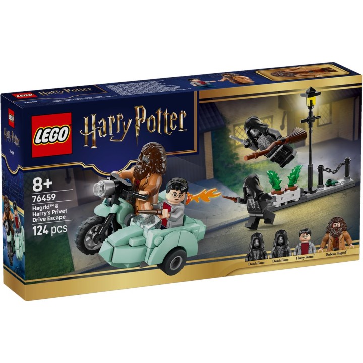 LEGO 76459 HARRY POTTER - Fuga da Privet Drive di Hagrid e Harry