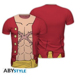 ABYSTYLE ONE PIECE - Replica T-shirt "Luffy New World" (taglia S)