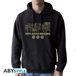ABYSTYLE JUJUTSU KAISEN - Felpa uomo: "Tokyo Jujutsu High" (XL)